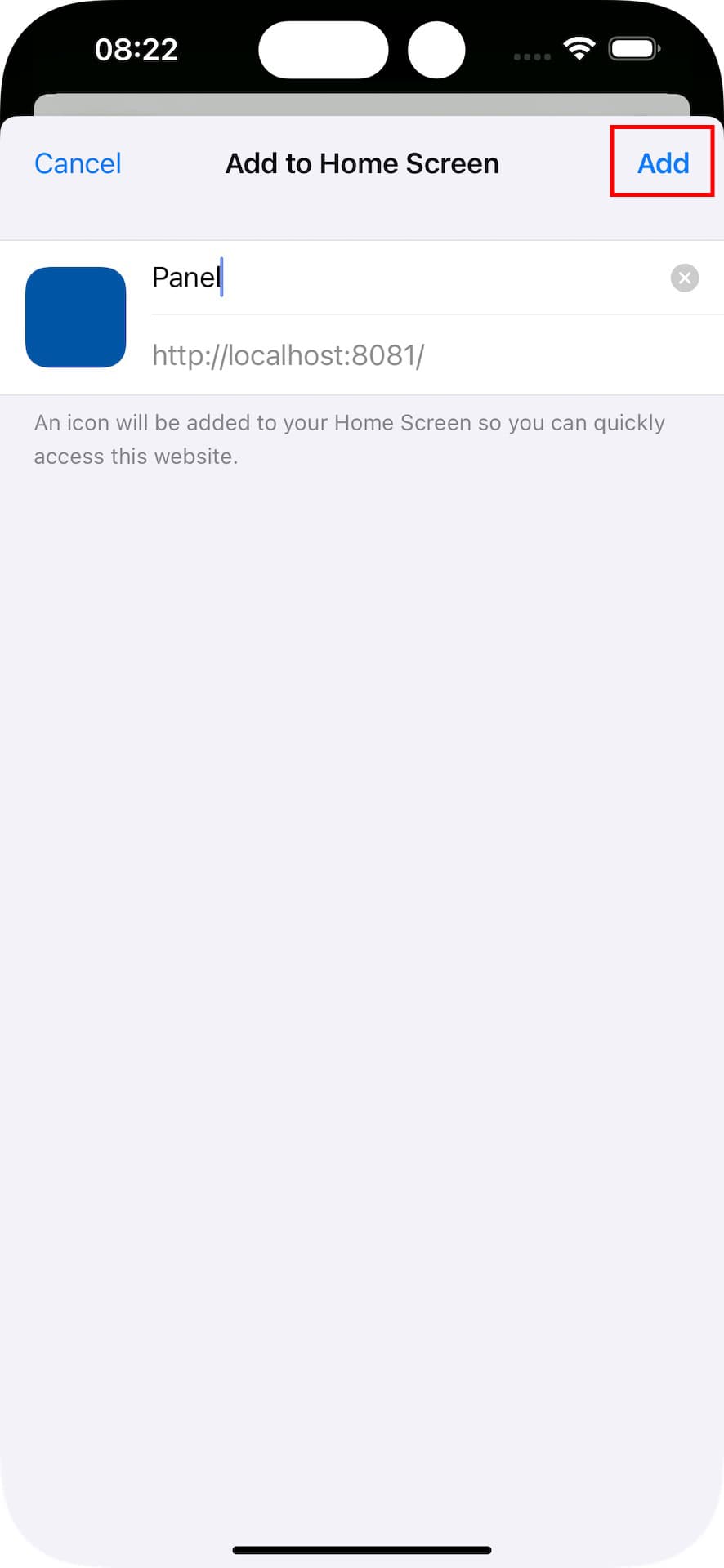 install pwa on the iphone image guide